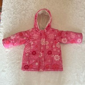Girls Fleece lined Winter Jacket.  Size 2T